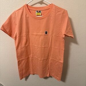 Bape Peach Crewneck Tee